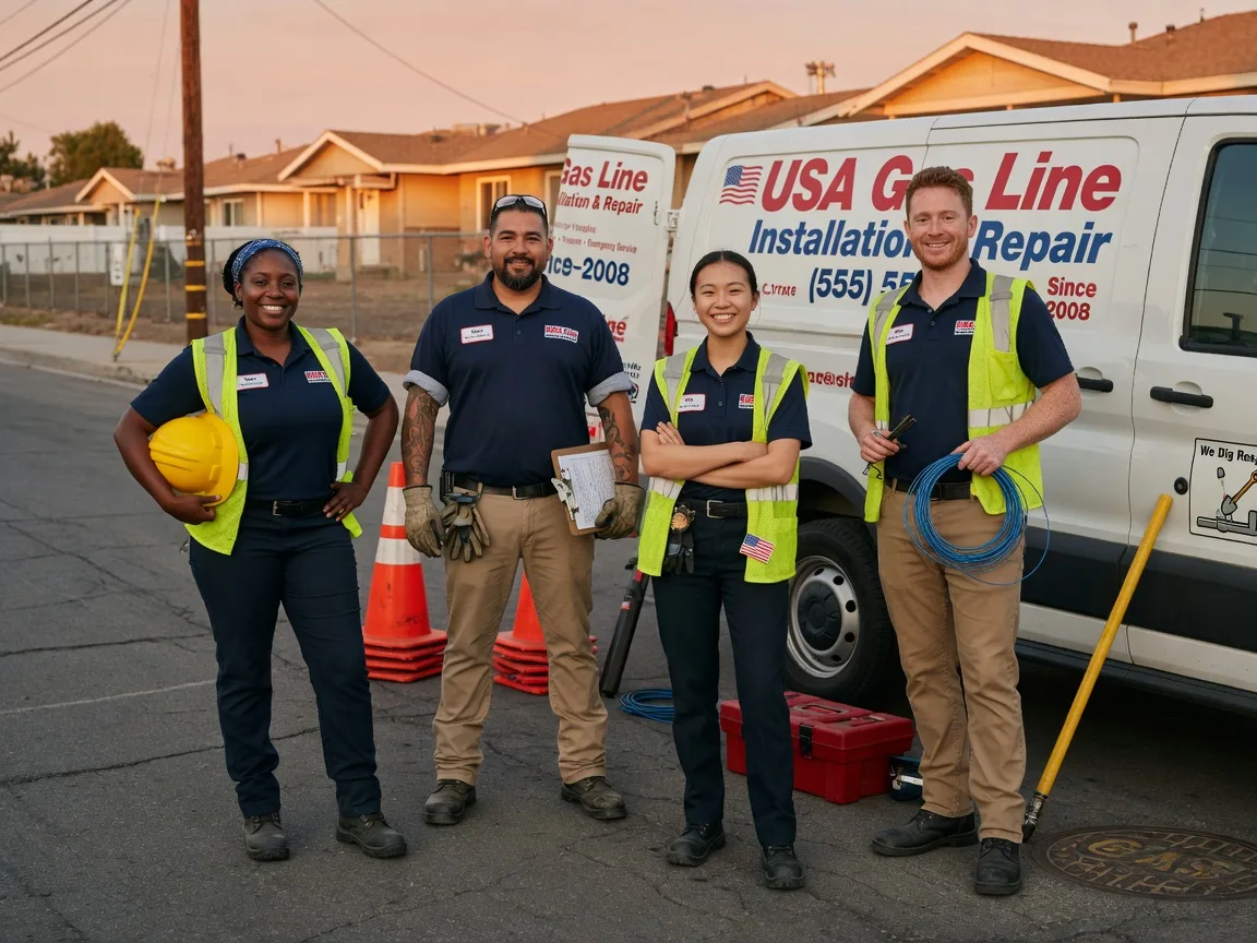 Gas Line Installation company in Mangham, LA